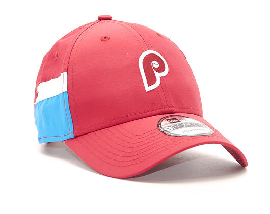 Kšiltovka New Era Side Block Curve Philadelphia Phillies 9FORTY Red/Blue Strapback