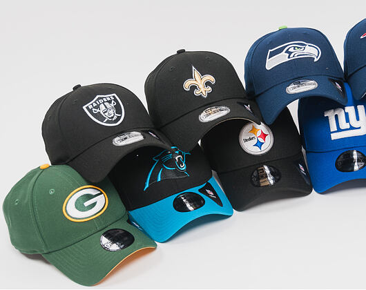 Kšiltovka New Era The League Carolina Panthers 9FORTY Team Color Strapback
