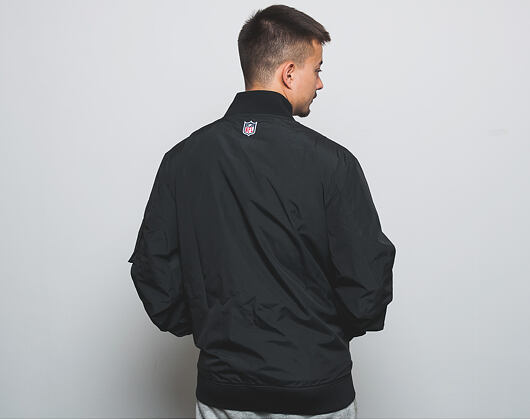 Bunda New Era Concrete Bomber Oakland Raiders Black