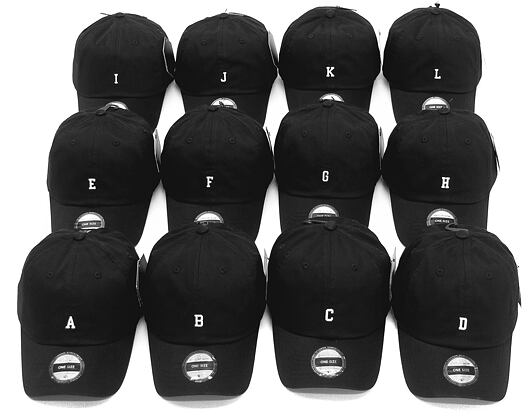 Kšiltovka State of WOW Echo Soft Baseball Cap Black/White Strapback