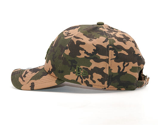 Kšiltovka New Era Seasonal Camo Los Angeles Dodgers 9FORTY Woodland Camo Strapback