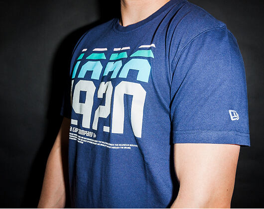 Triko New Era Story Tee Light Navy
