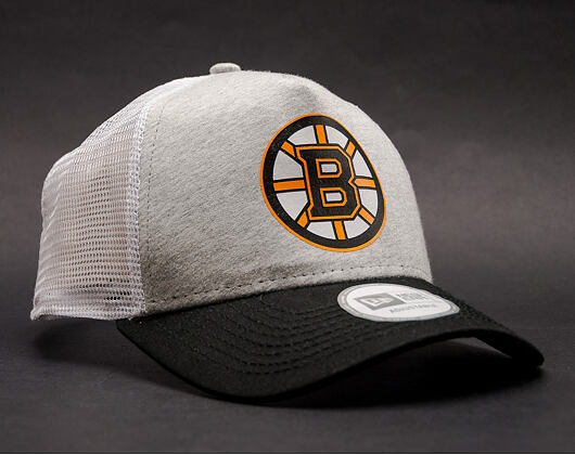 Kšiltovka New Era Jersey Mesh Boston Bruins 9FORTY TRUCKER Official Team Color Snapback