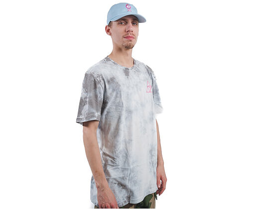 Triko HUF Pink Panther Triple Triangle Grey Crystal Wash