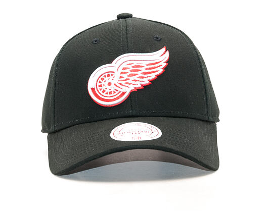 Kšiltovka Mitchell & Ness Low Pro Detroit Red Wings Black Strapback