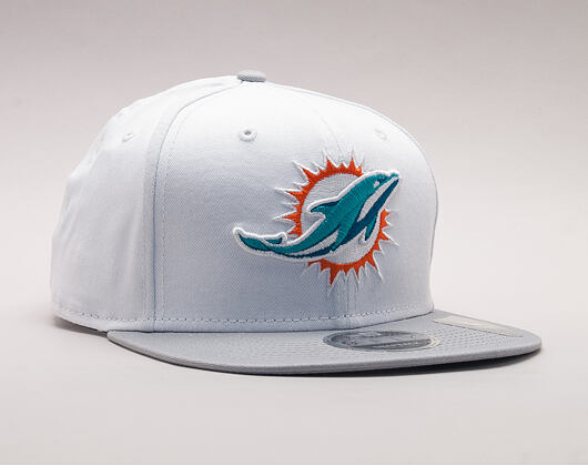 Kšiltovka New Era Contrast Crown Miami Dolphins 9FIFTY White/Gray Snapback