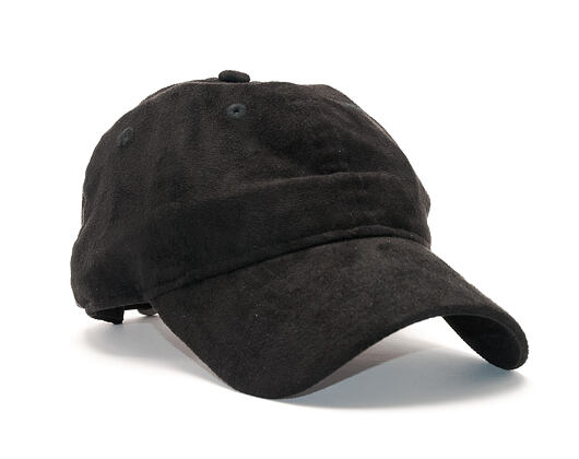 Dámská Kšiltovka New Era Soft Suede 9FORTY Black Strapback