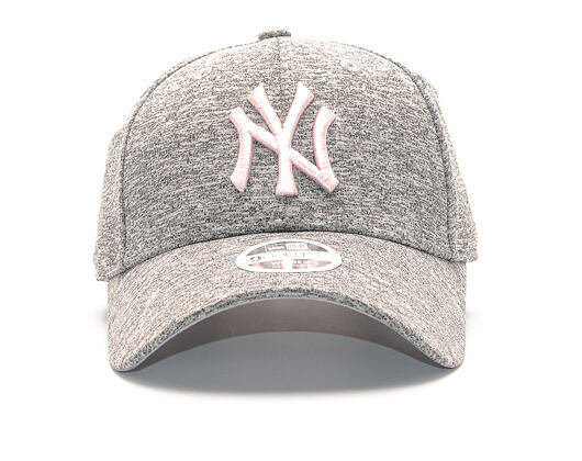 Dámská Kšiltovka New Era Tech Jersey New York Yankees 9FORTY Gray/Pink Strapback