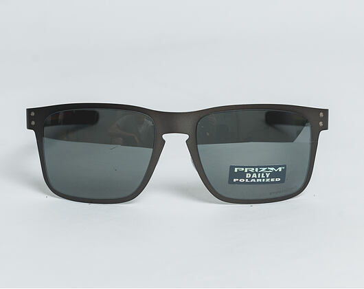 Sluneční Brýle Oakley Holbrook Metal Matte Gunmetal/Prizm Black Polarized OO4123-0655