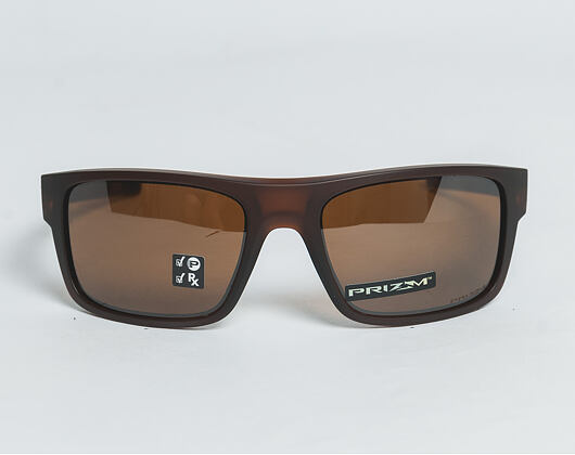 Sluneční Brýle Oakley Drop Point Matte Rootbeer/Prizm Tungsten Polarized OO9367-0760