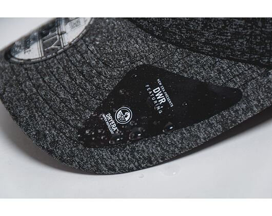 Kšiltovka New Era Jersey Tech 9FORTY Grey Heather Strapback