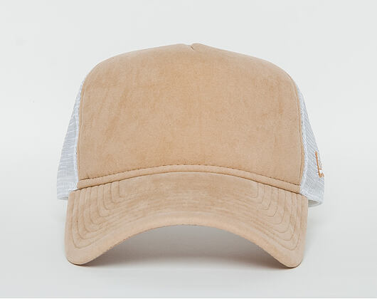 Dámská Kšiltovka New Era Women Felt Trucker 9FORTY Stone Snapback