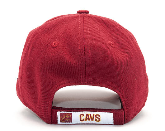 Kšiltovka New Era The League Cleveland Cavaliers Red C Logo 9FORTY Official Team Colors Strapback