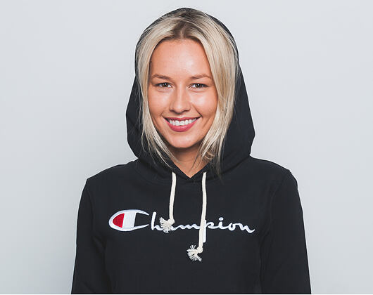 Dámská Mikina S Kapucí Champion Hooded Sweatshirt Black