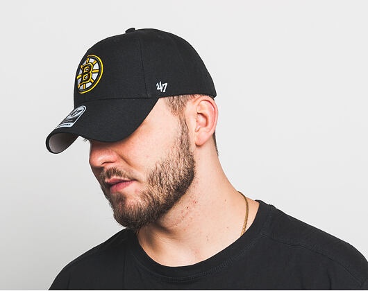 Kšiltovka 47 Brand Boston Bruins MVP Black Strapback