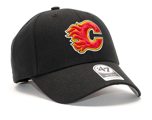Kšiltovka 47 Brand Calgary Flames MVP Black Strapback