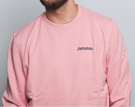 Mikina New Era Originators Crewneck Bright Rose