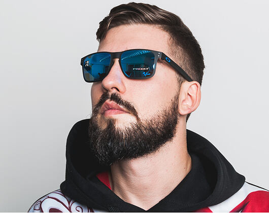 Brýle Oakley Holbrook Metal MotoGP Matte Black/Prizm Sapphire OO4123-1055