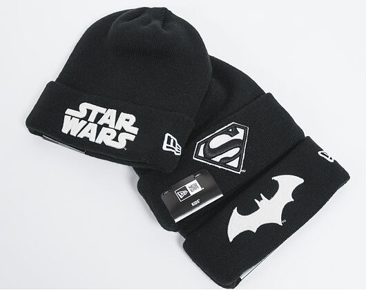 Dětský Kulich New Era GITD Character Cuff Superman Youth Black