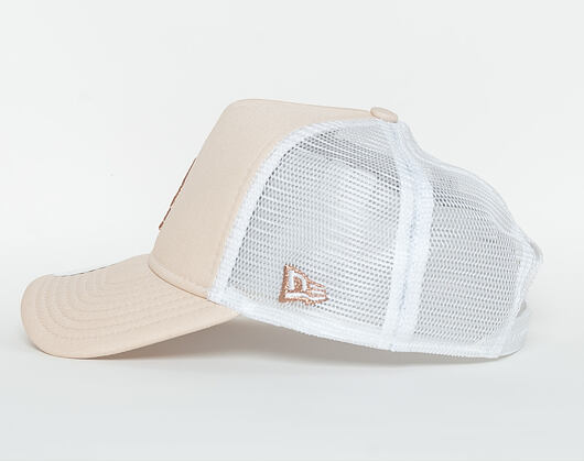 Dámská Kšiltovka New Era Essential Trucker Los Angeles Dodgers 9FORTY Satin/Gold Snapback