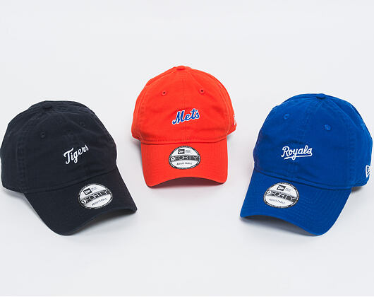 Kšiltovka New Era Mini Wordmark New York Mets 9FORTY Orange Strapback