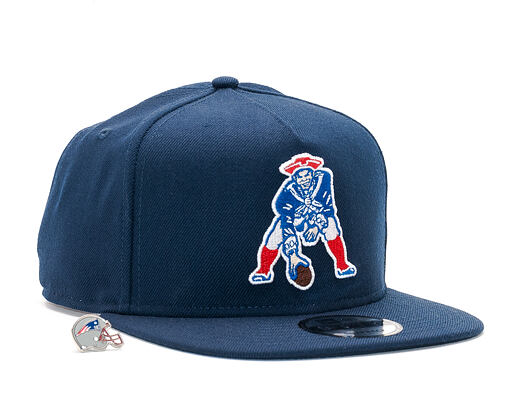 Kšiltovka New Era Character Pin New England Patriots 9FIFTY Official Team Colors Snapback