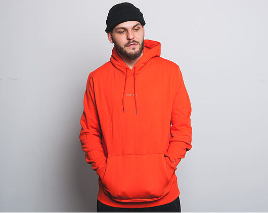 Mikina S Kapucí New Era Premium Classics Fleece Po Hoody Orange