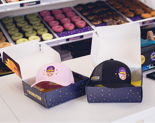 Kšiltovka Donuter Frajer Pink Snapback