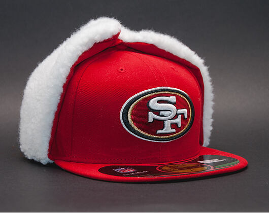 Kšiltovka S Klapkami New Era Lsg Dog Ear San Francisco 49ers 59FIFTY Official Team Color