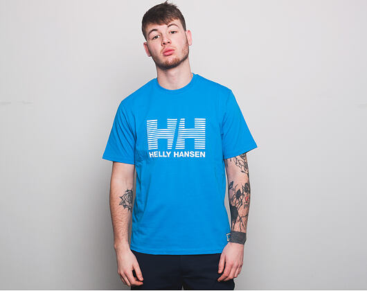 Triko Helly Hansen Crew T-Shirt Blue Water