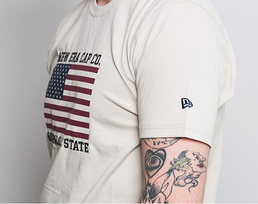 Triko New Era World Hood Usa Tee Satin