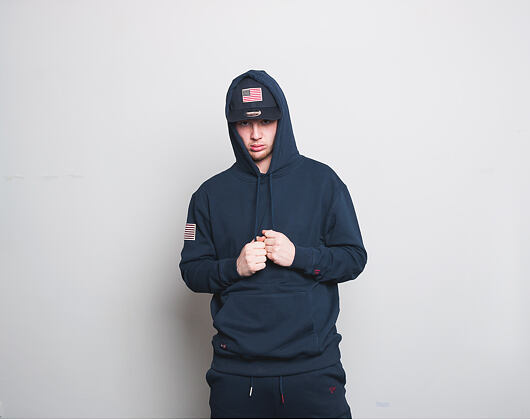 Mikina S Kapucí New Era World Hood Oversized Hoody Night Shift Navy
