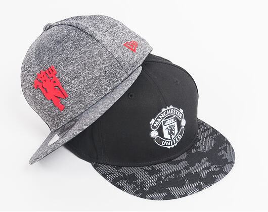 Kšiltovka New Era Devil Jersey Snap Manchester United 9FIFTY Gray Snapback