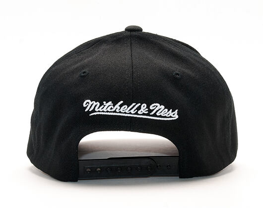 Kšiltovka Mitchell & Ness Pinscript High Crown 110 Black/White Snapback