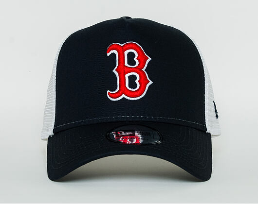Kšiltovka New Era  Team Essential Boston Red Sox 9FORTY A-FRAME TRUCKER  Official Team Color /