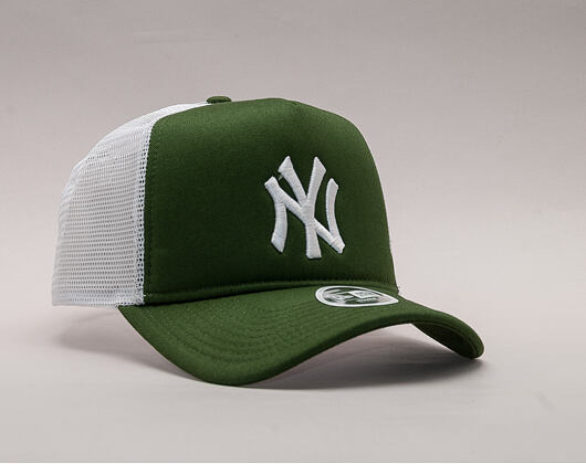Dámská Kšiltovka New Era  Wmns League Essential Trkr Neyya  9FORTY A-FRAME TRUCKER  Rifle Green / Op