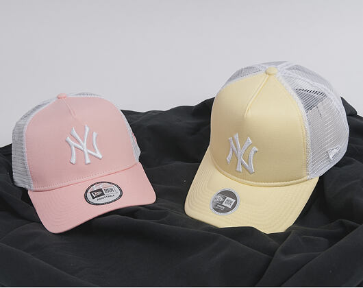 Dámská Kšiltovka New Era  Wmns League Essential Trkr Neyya  9FORTY A-FRAME TRUCKER  Yellow / Optic W
