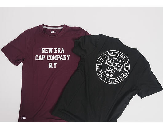 Triko New Era Ne College Pack College Tee Maroon