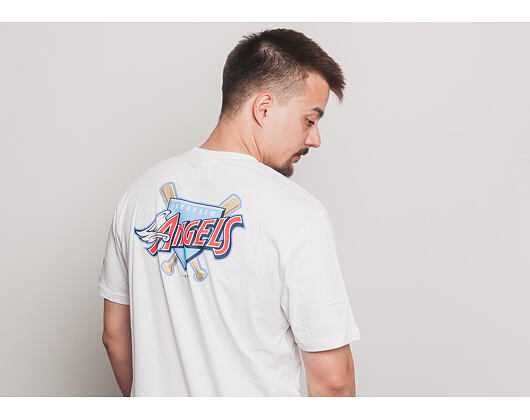 Triko New Era Coast 2 Coast Chest Tee Anaheim Angels White