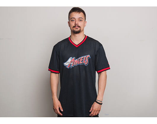 Triko New Era Coast 2 Coast Mesh BB Tee Anaheim Angels Navy