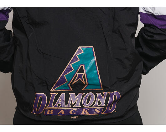 Bunda New Era Coast 2 Coast Track Jacket Arizona Diamondbacks Black/Purple