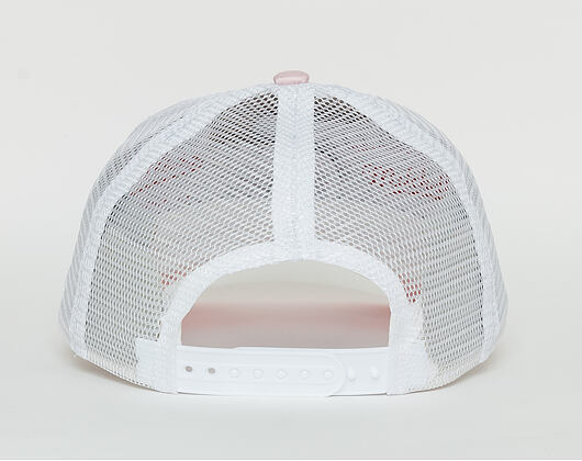Dámská Kšiltovka New Era Trucker Satin Los Angeles Dodgers 9FORTY Pink Snapback