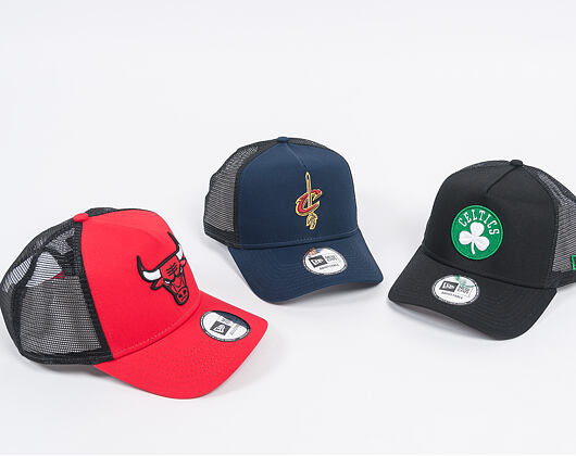 Kšiltovka New Era Trucker Reverse Team Chicago Bulls 9FORTY Official Team Colors Snapback