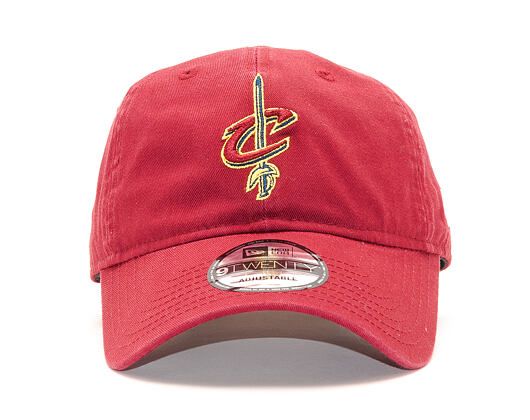 Kšiltovka New Era Washed Essential Cleveland Cavaliers 9TWENTY Official Team Color Strapback
