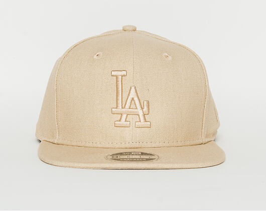 Kšiltovka New Era Original Fit Canvas Los Angeles Dodgers 9FIFTY Stone Snapback
