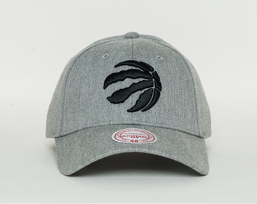 Kšiltovka Mitchell & Ness Team Logo Low Pro Toronto Raptors Grey Snapback