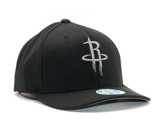 Kšiltovka Mitchell & Ness Melange Logo Houston Rockets Black Snapback
