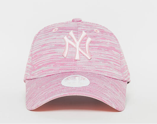 Dámská Kšiltovka New Era Engineered Fit New York Yankees 9FORTY Pink/Grey Heather Strapback