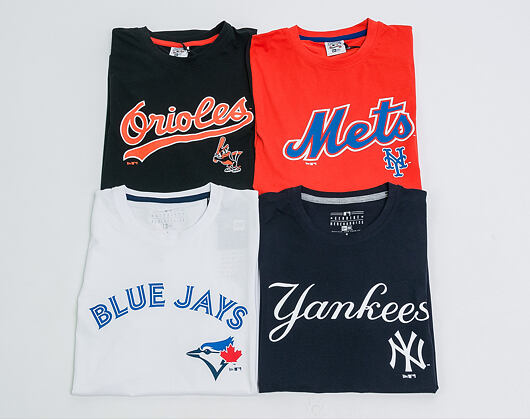 Triko New Era MLB Supporters Logo Tee Toronto Blue Jays White