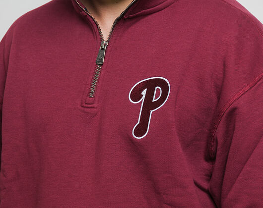 Mikina New Era Postgradual Pack Turtle Neck Philadelphia Phillies Burgundy